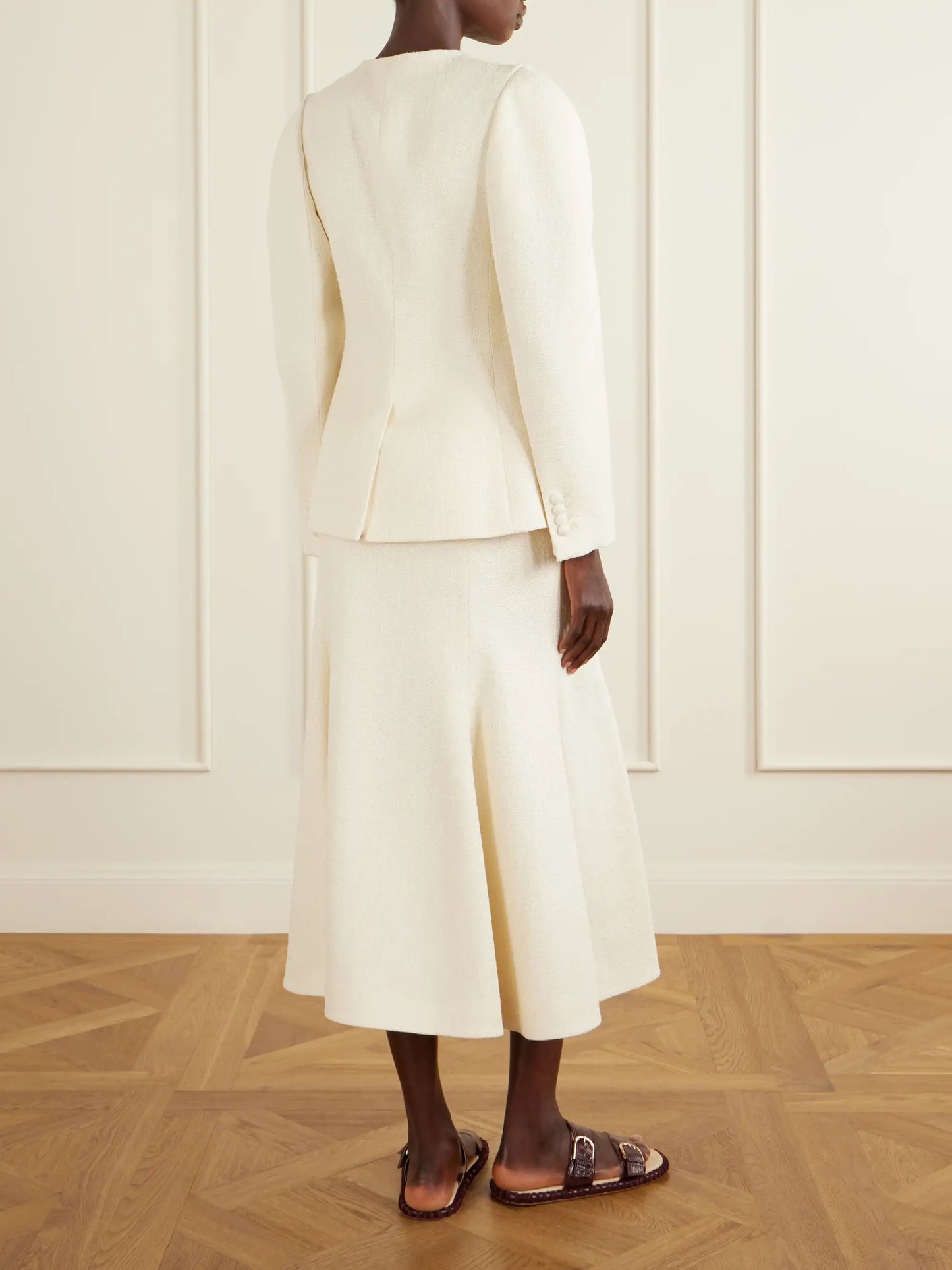 Daelan Silk And Wool-blend Jacket