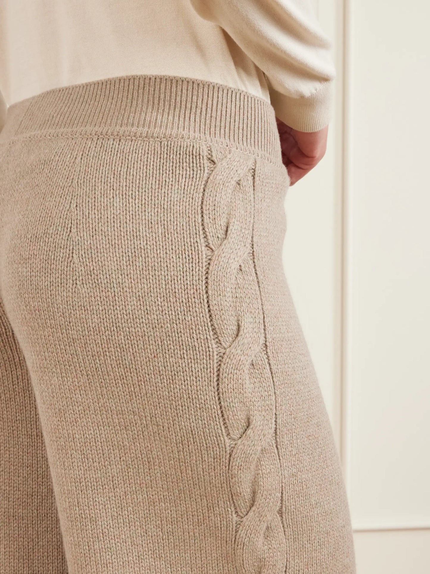 Cashmere Tapered Pants