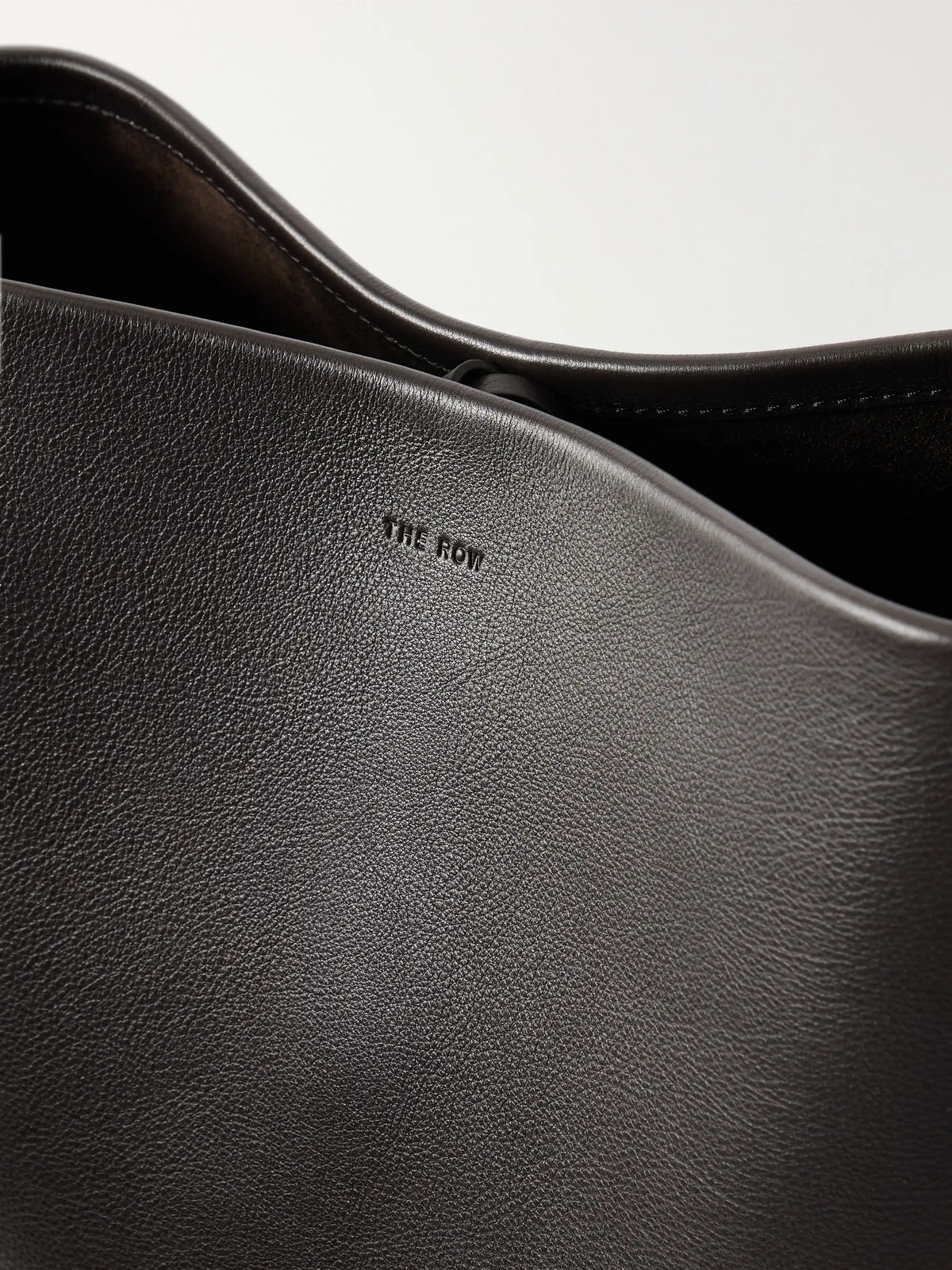 The Row N/s Park Medium Textured-leather Tote