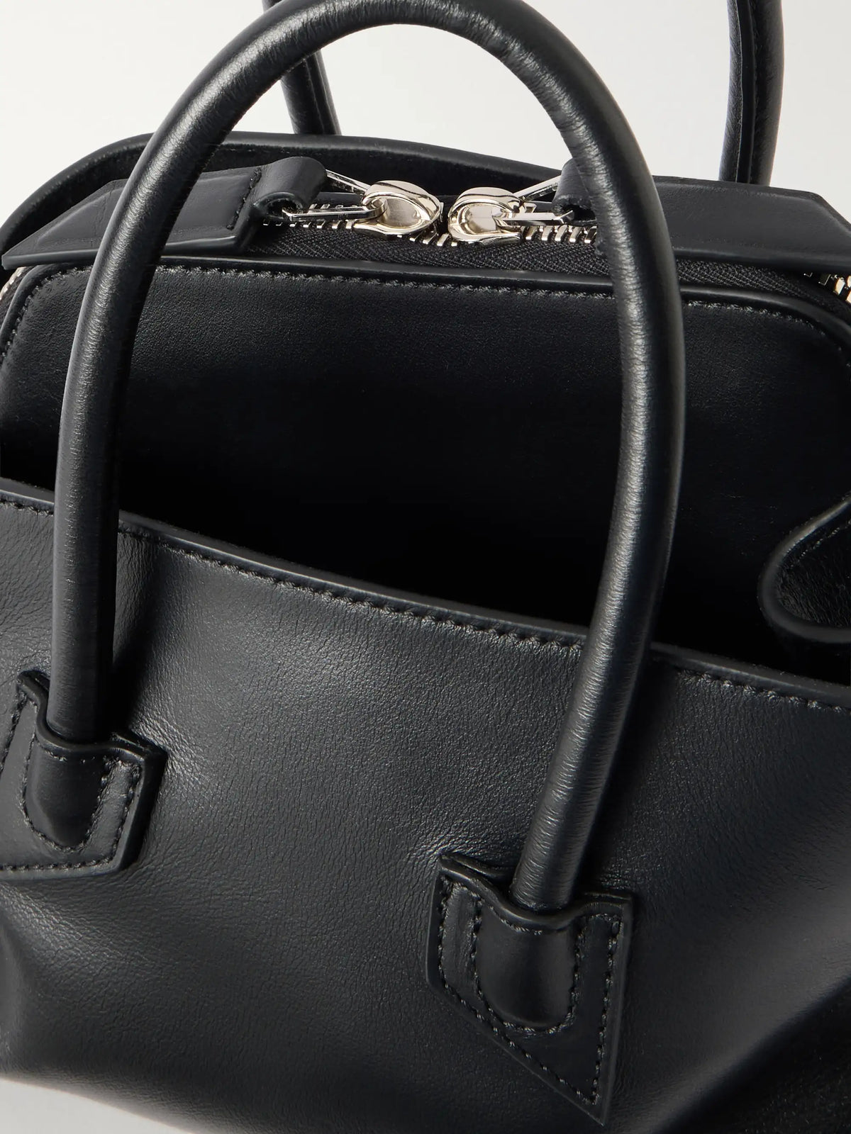 La Passeggiata Mini Asymmetric Leather Tote