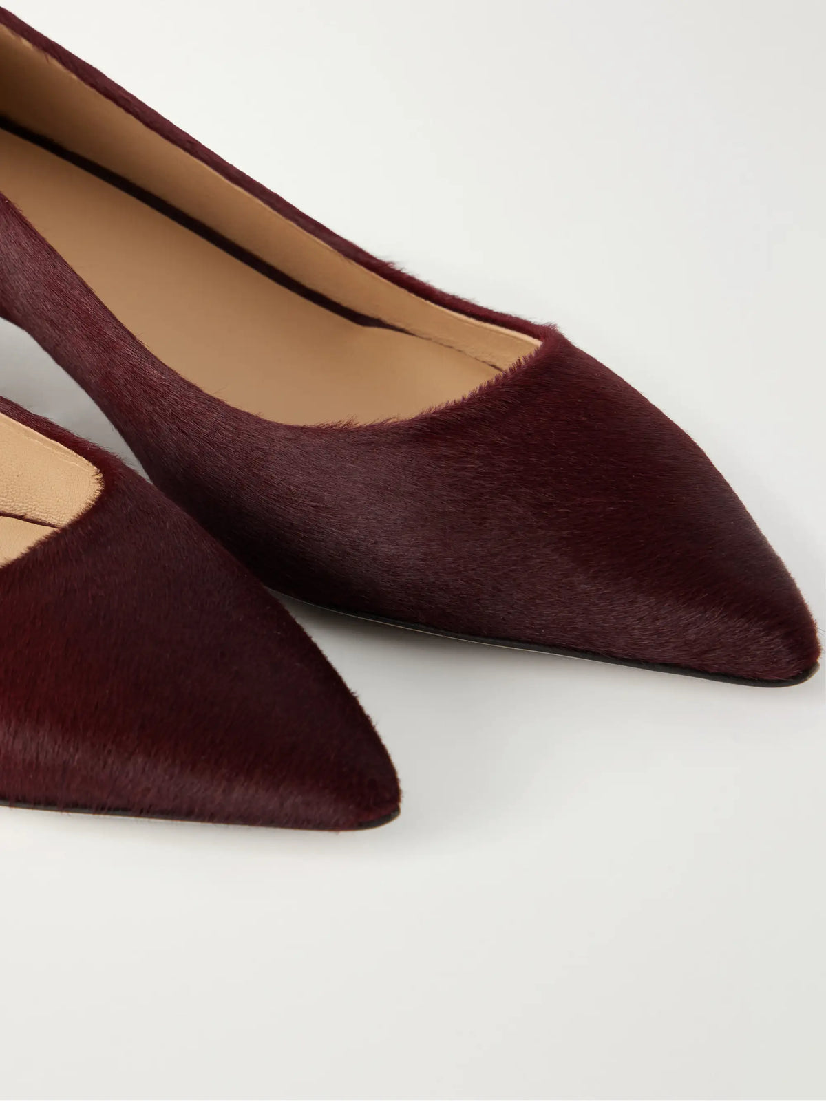 Jamie Haller The Kitty Point 30 Calf-hair Pumps