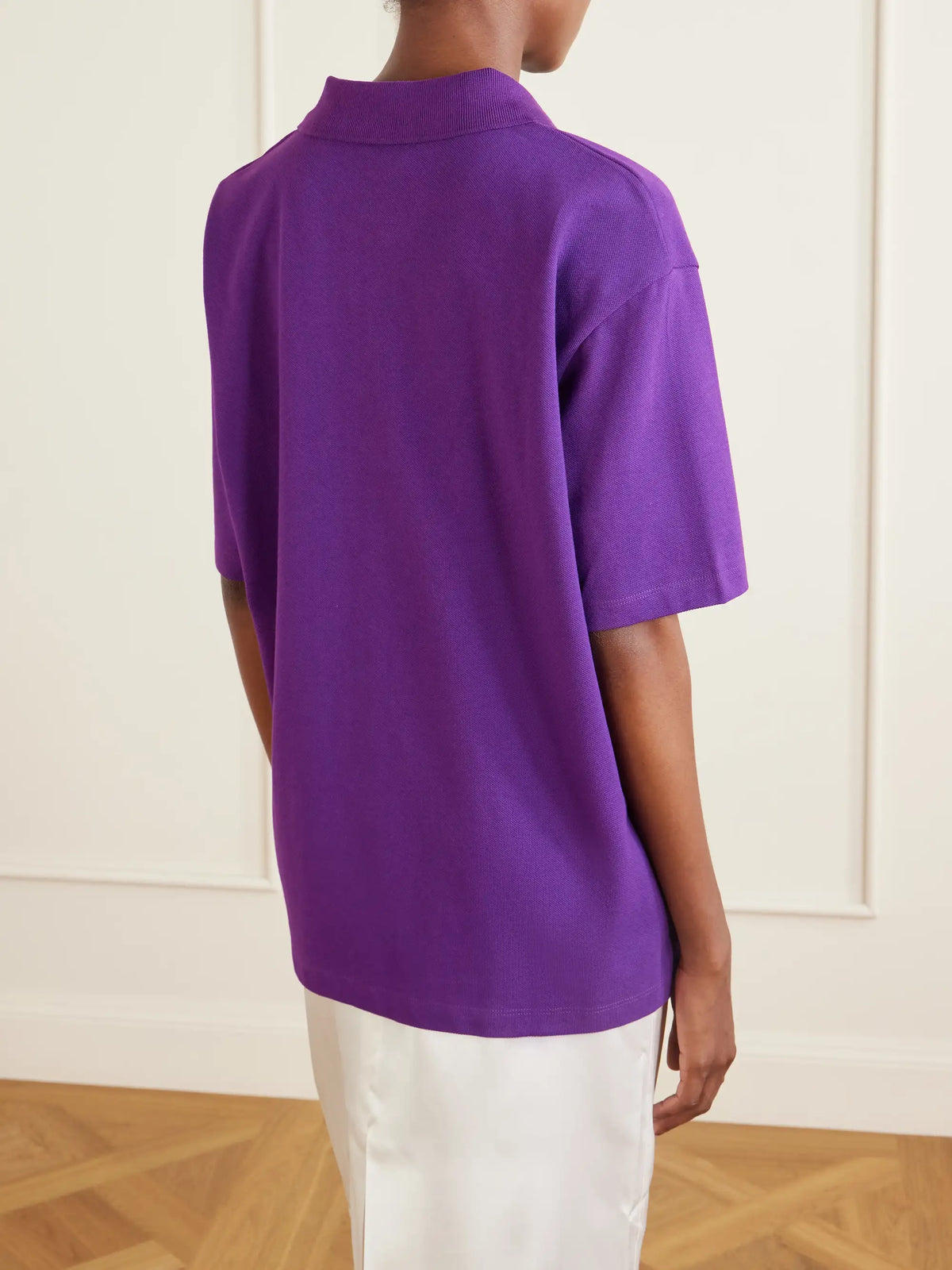 Julie Organic Cotton-piqué Polo Shirt