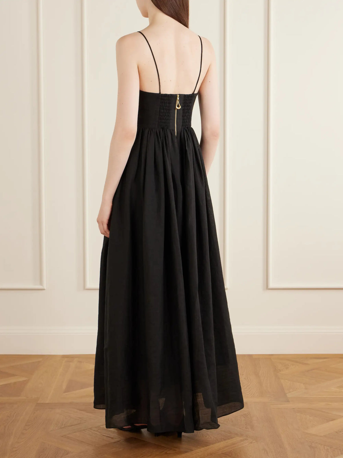 Aje Vacation Ramie Maxi Dress
