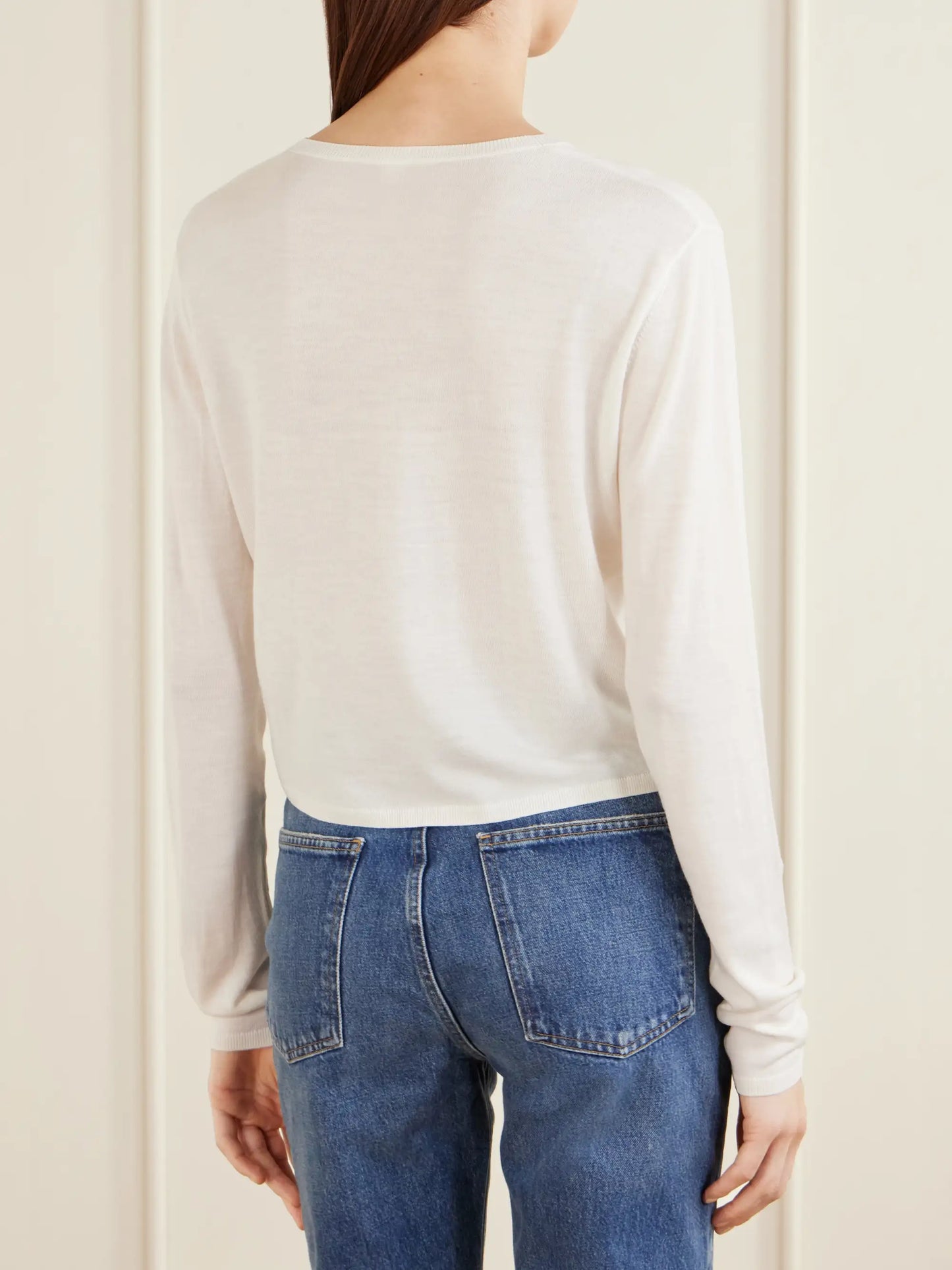 James Merino Wool Cardigan