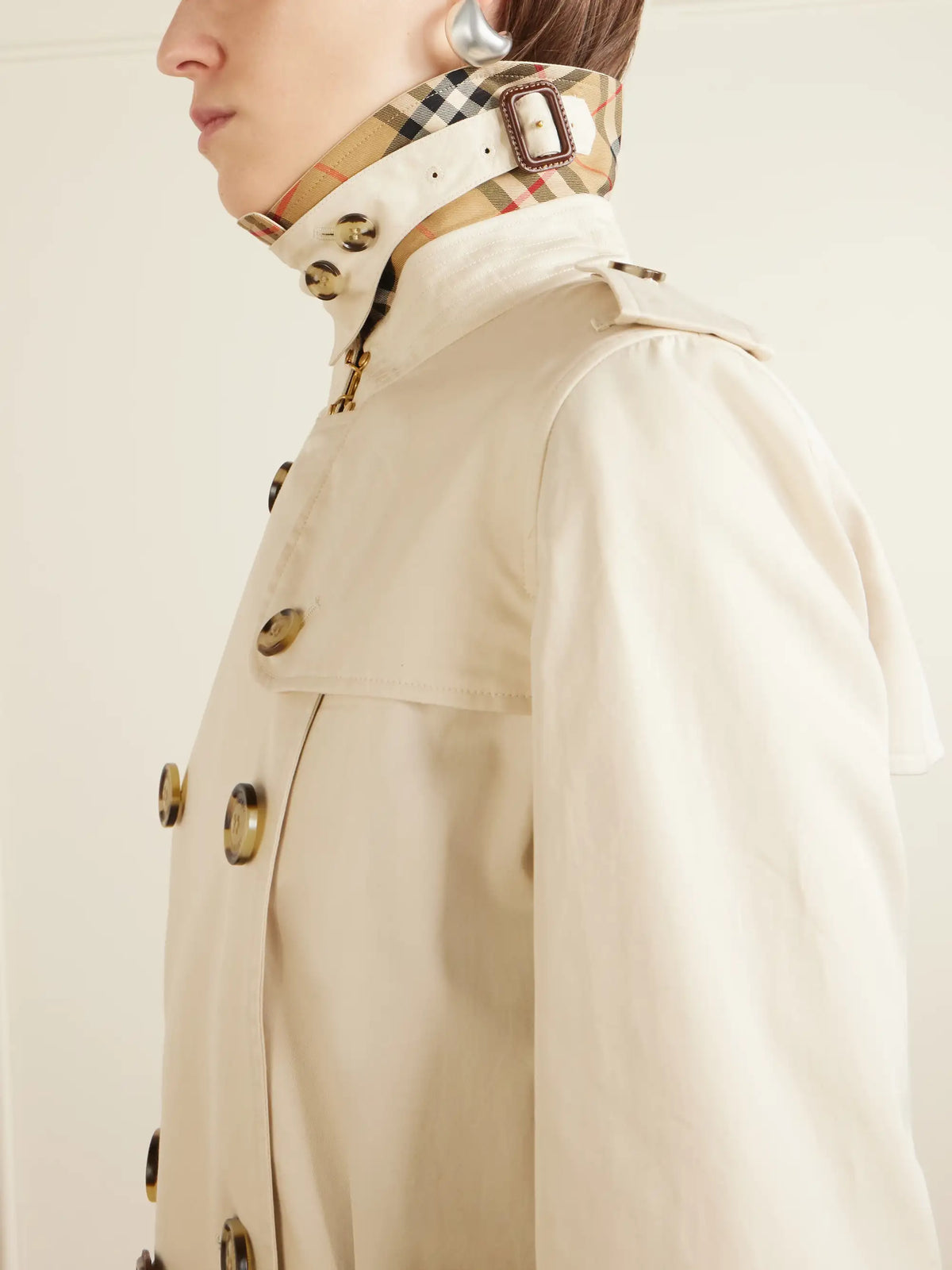 Burberry Kensington Double-breasted Belted Cotton-gabardine Trench Coat