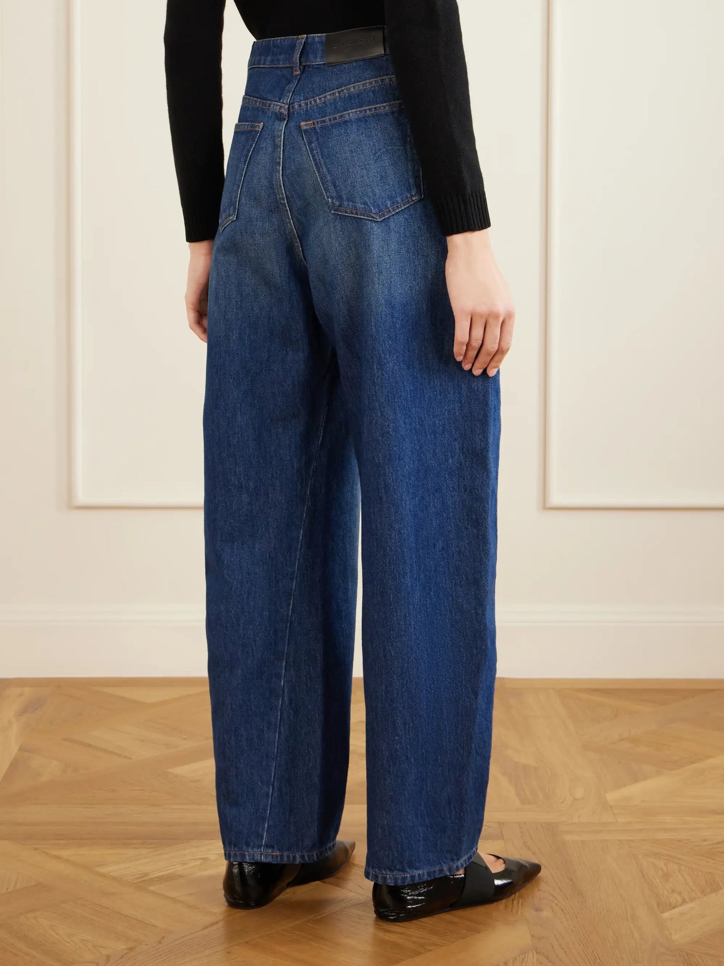 Cocoon Denim Wide-leg Jeans