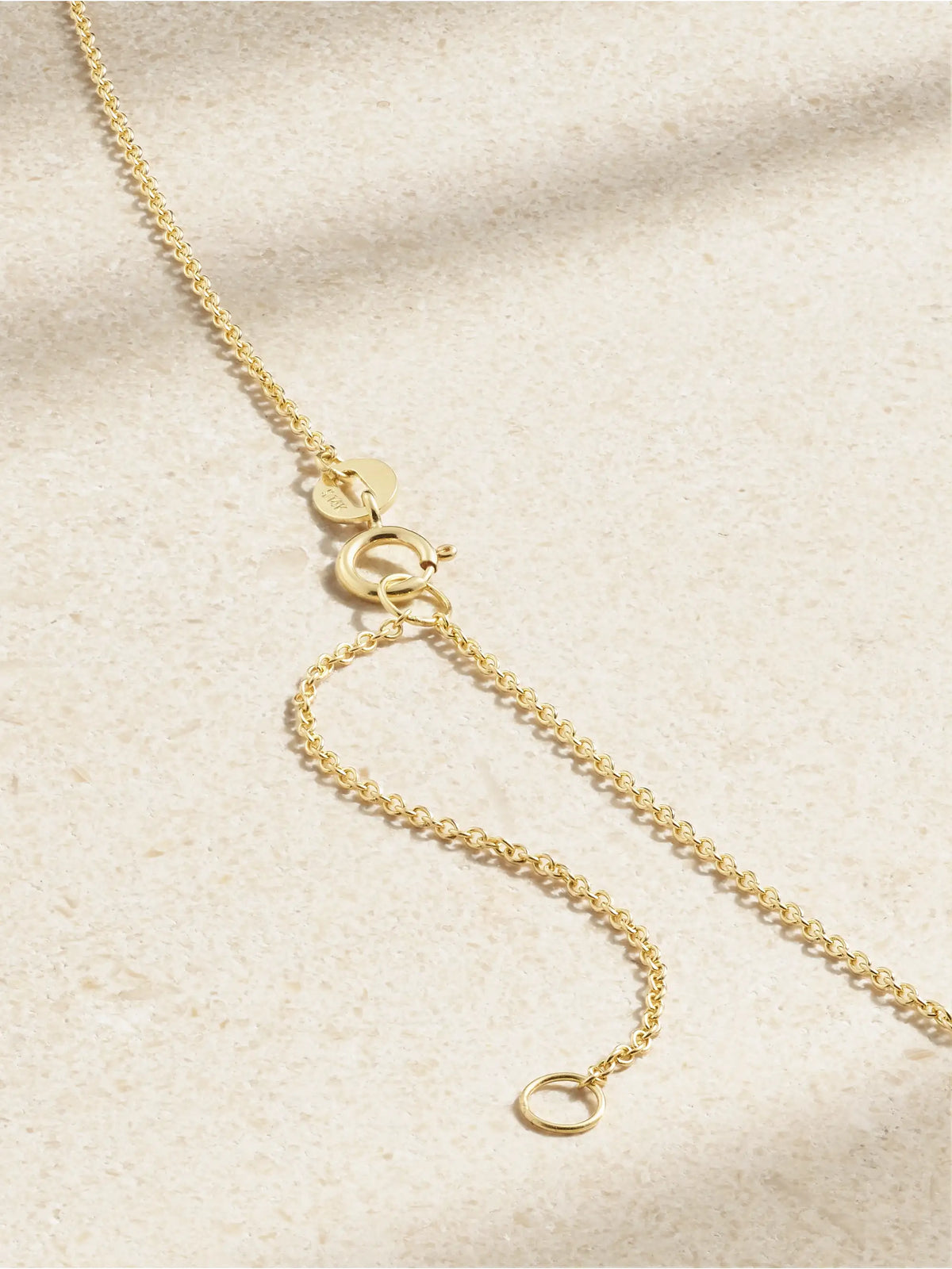 Festival 14-karat Gold Tourmaline Necklace