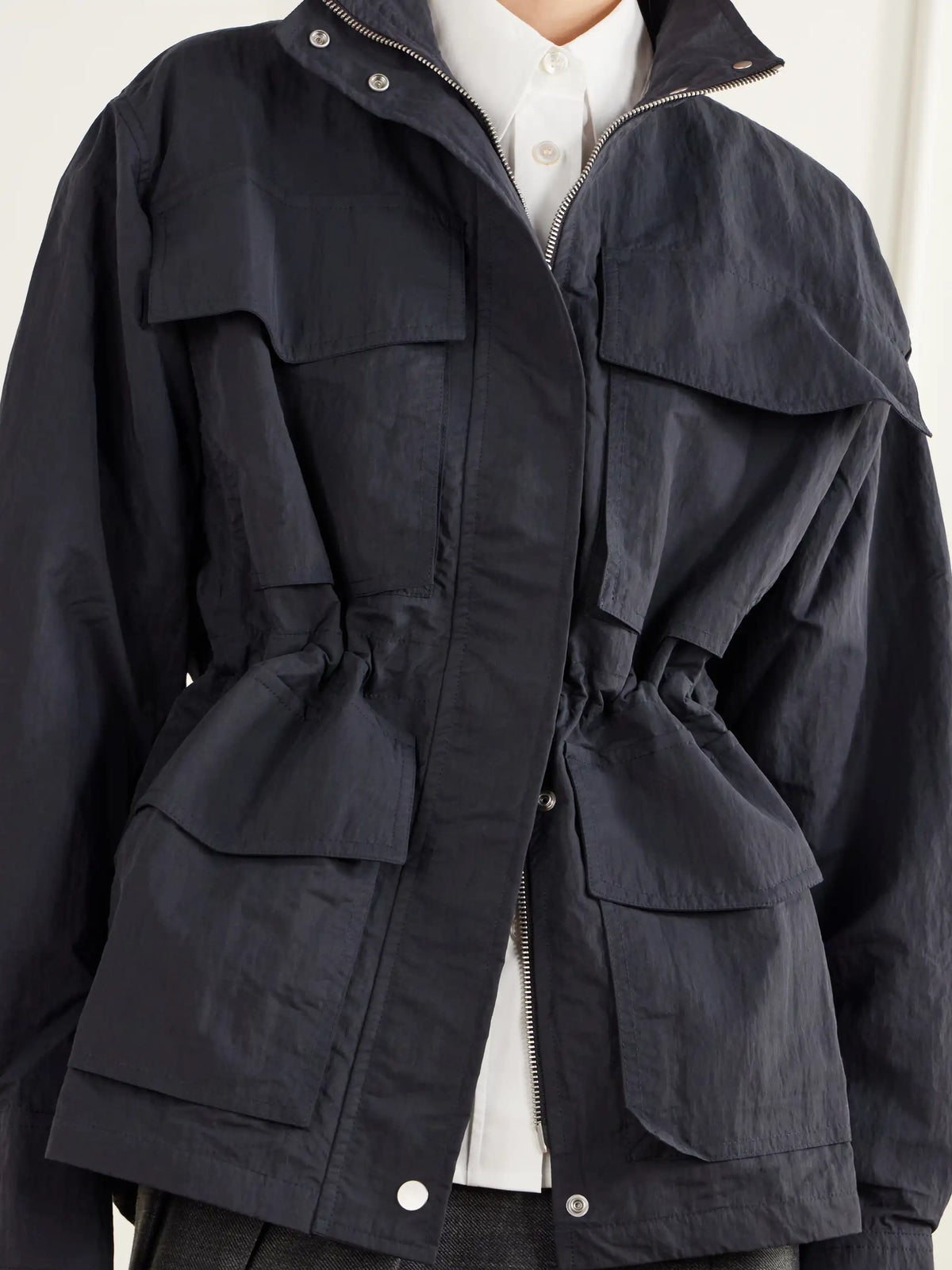Studio Nicholson Vista Drawstring Shell Jacket