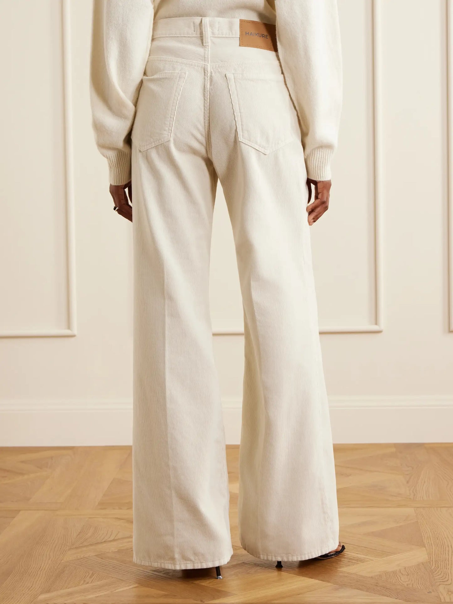 Clara Cotton-courduroy Wide-leg Pants