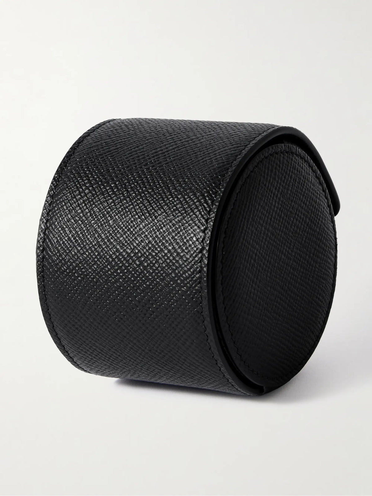Panama Textured-leather Watch Roll