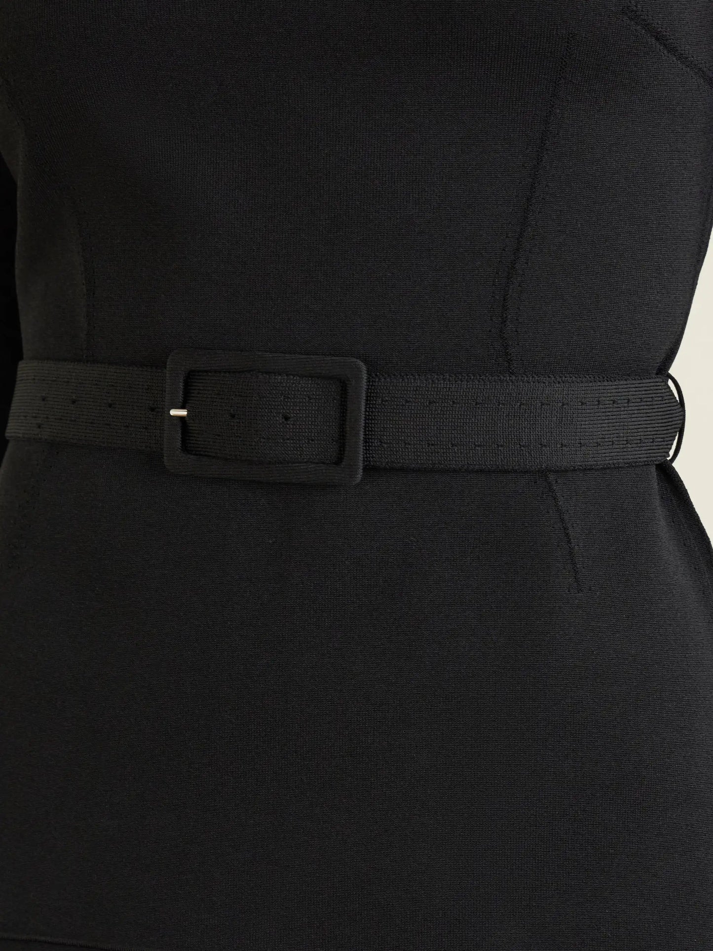Belted Crepe Blouse