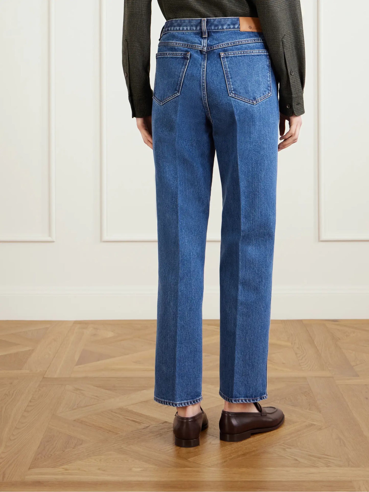 Brooke High-rise Straight-leg Jeans