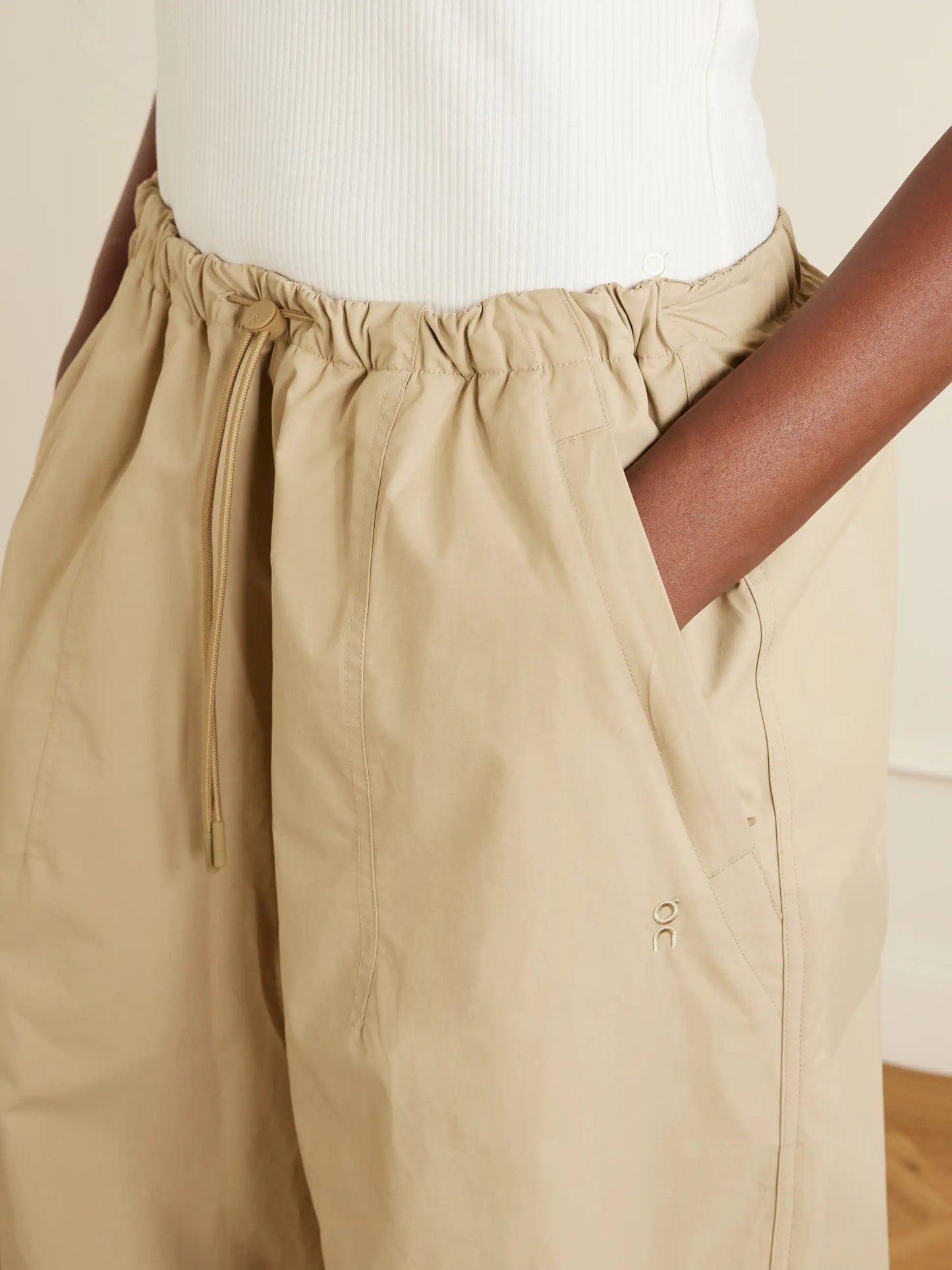 Woven Balloon Pants
