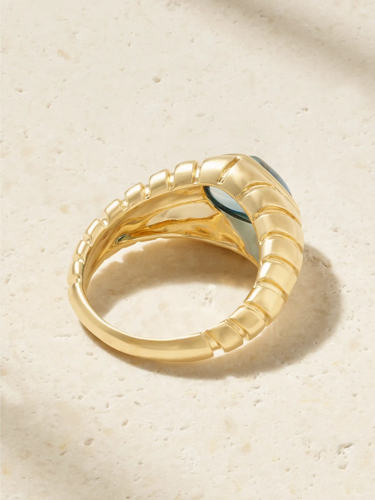 Timo 18-karat Gold Topaz Ring