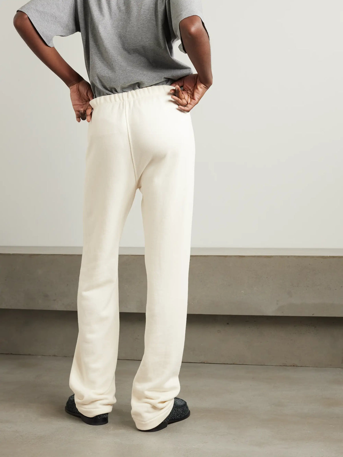 Cotton And Modal-blend Jersey Straight-leg Sweatpants