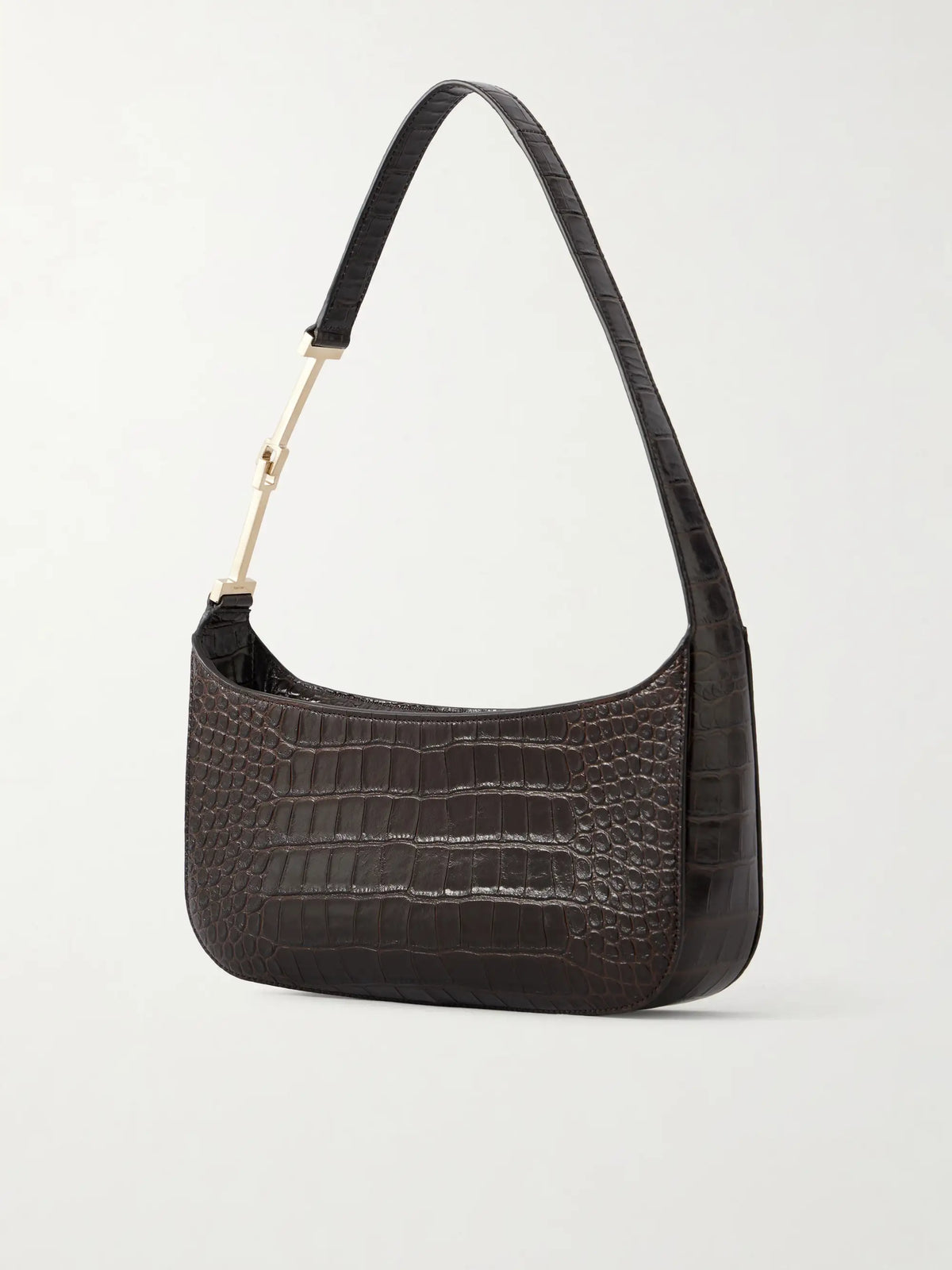 TOM FORD Arc Croc-effect Leather Shoulder Bag