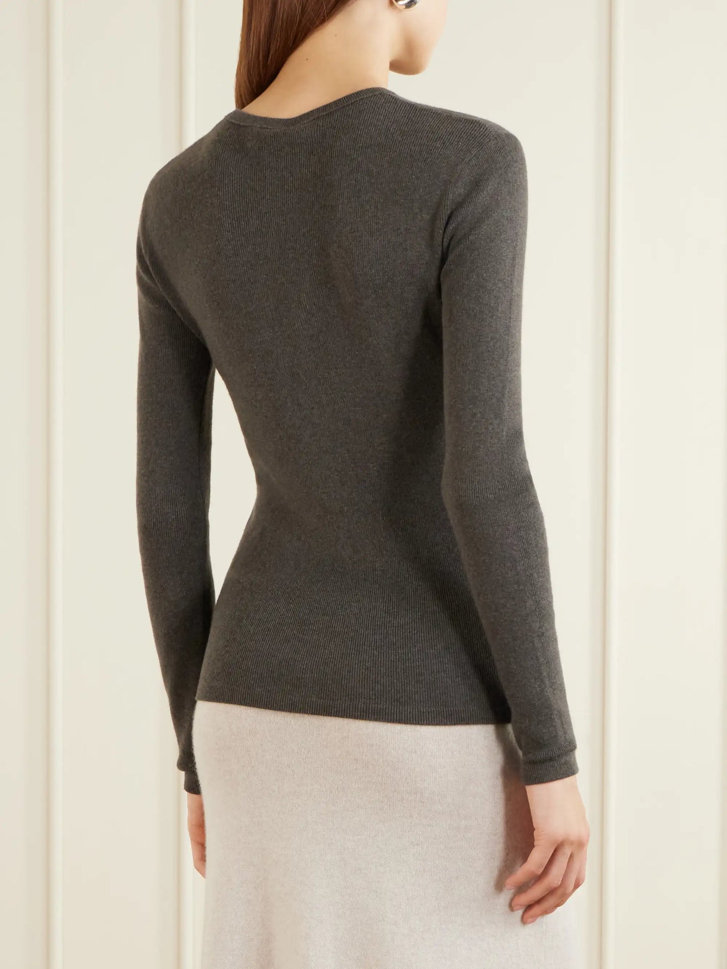 Vivian Cotton And Cashmere-blend T-shirt