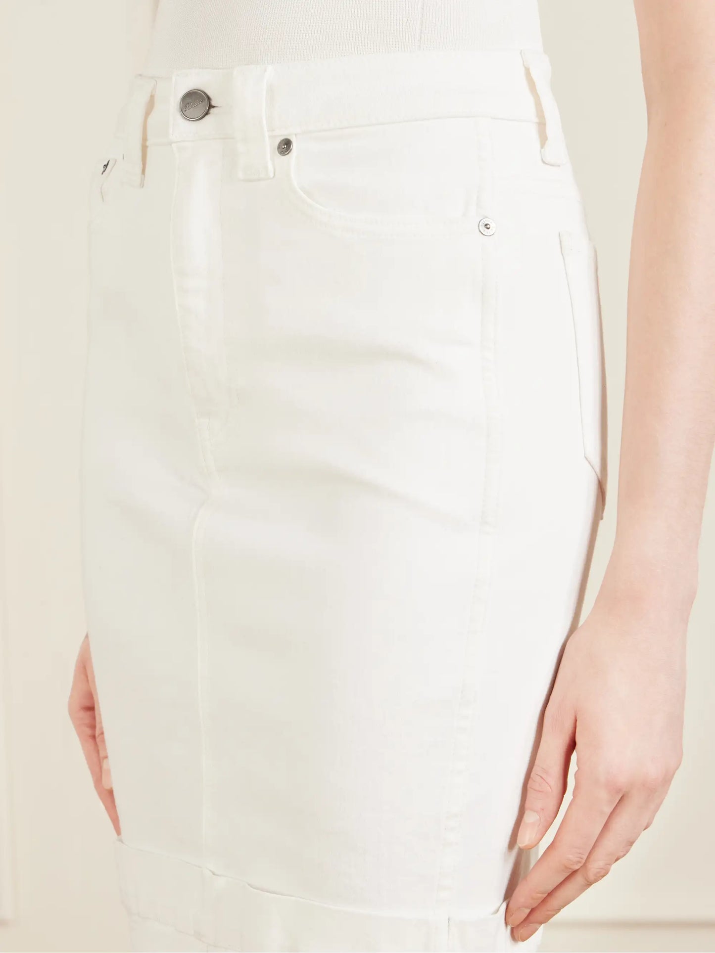 Kendra Denim Midi Skirt