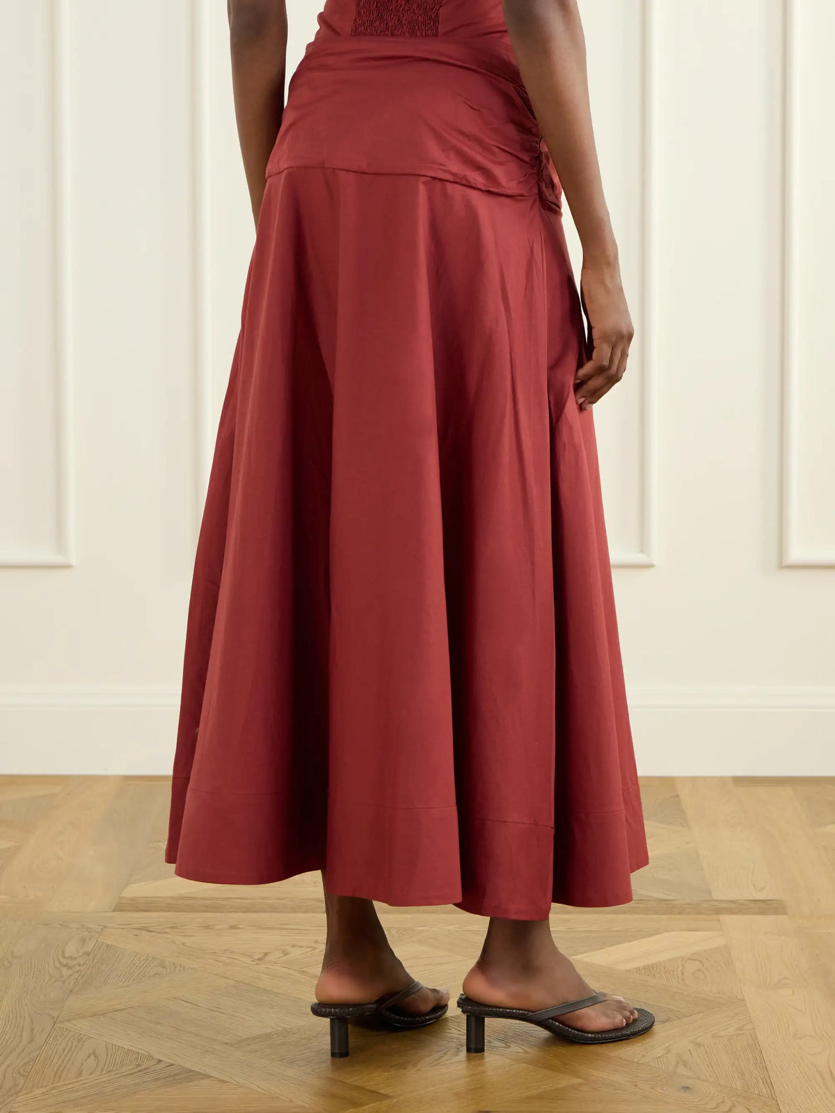 Faithfull Simone Cotton Midi Skirt