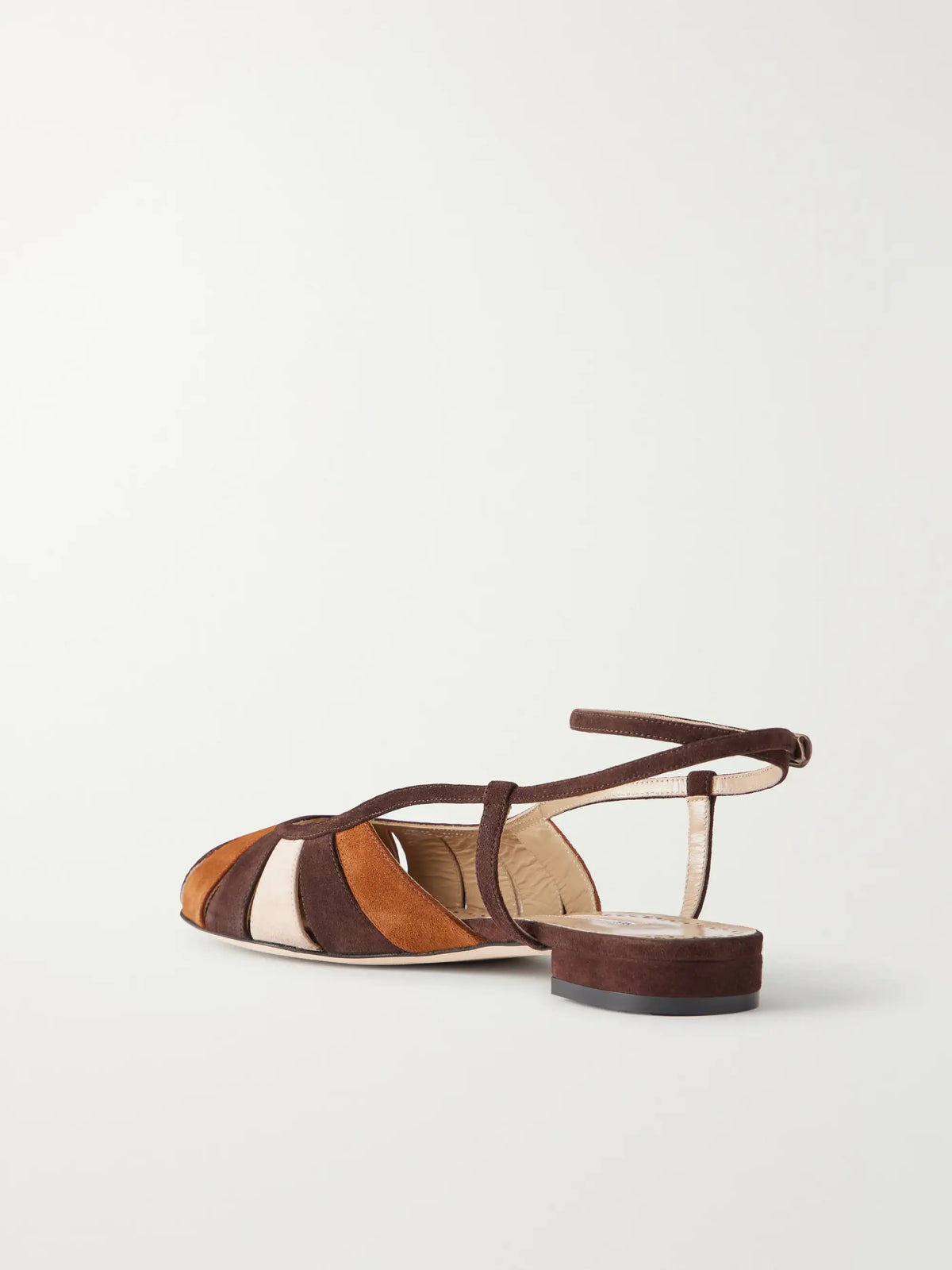 Manolo Blahnik Coludad Suede Slingback Pumps