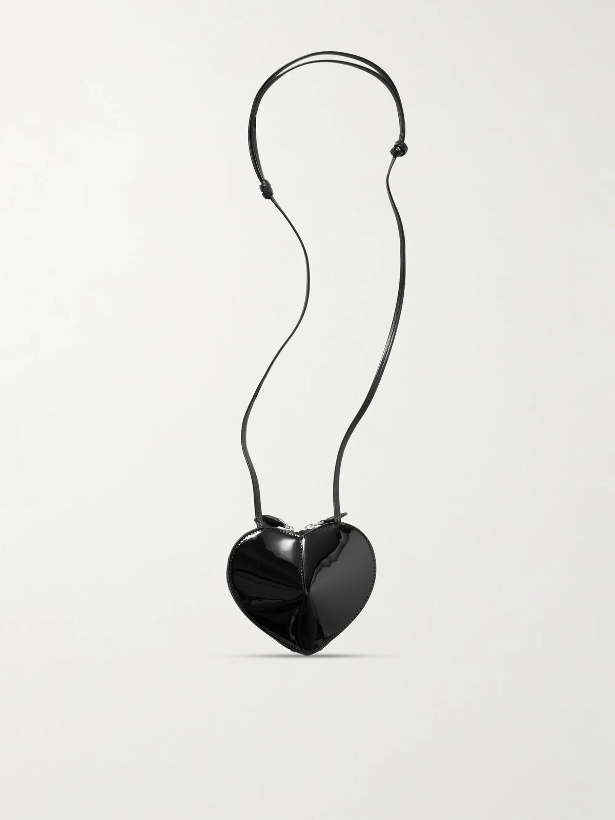 Le Coeur Patent-leather Shoulder Bag
