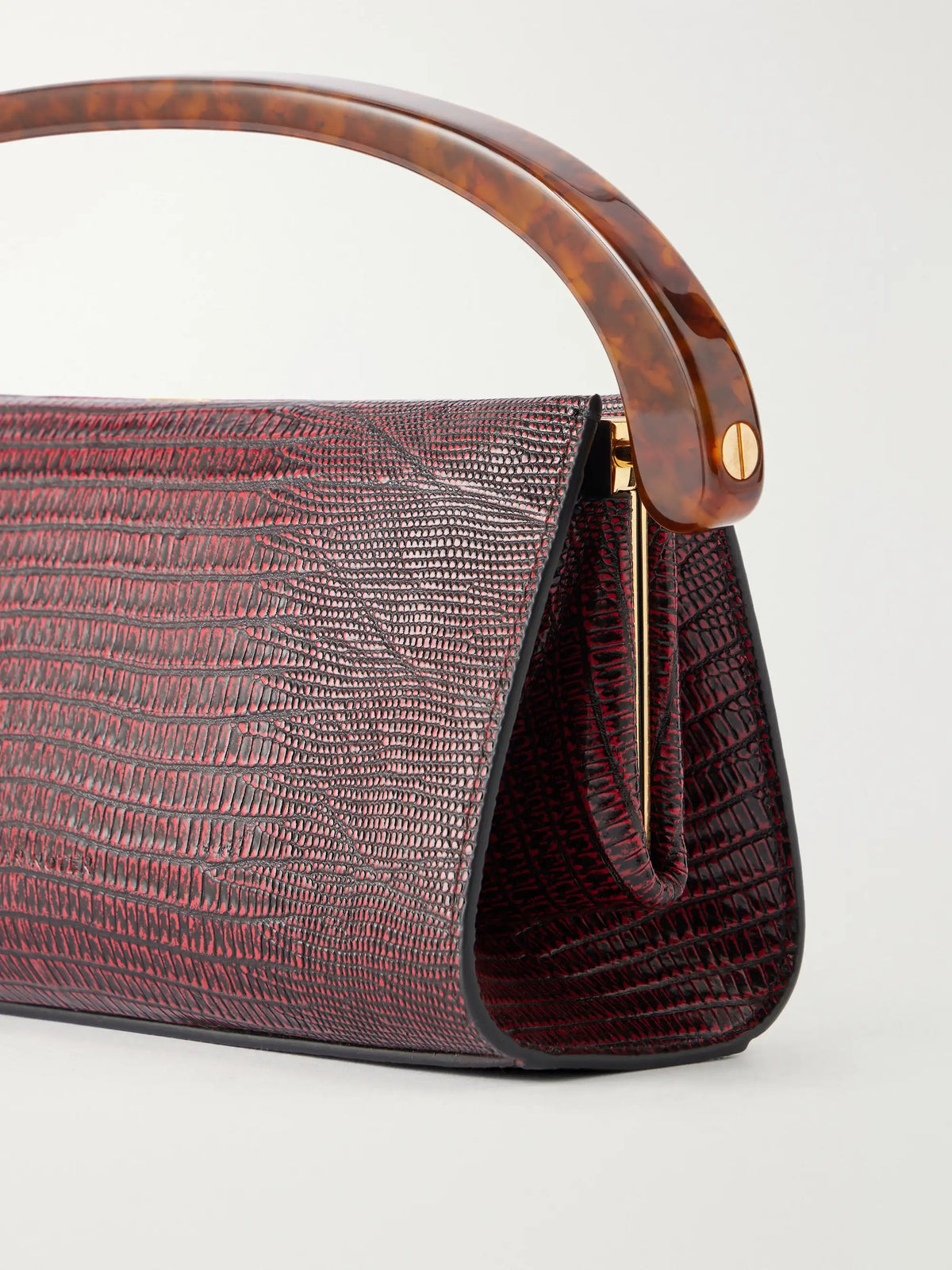 Dries Van Noten Croc-effect Leather Tote