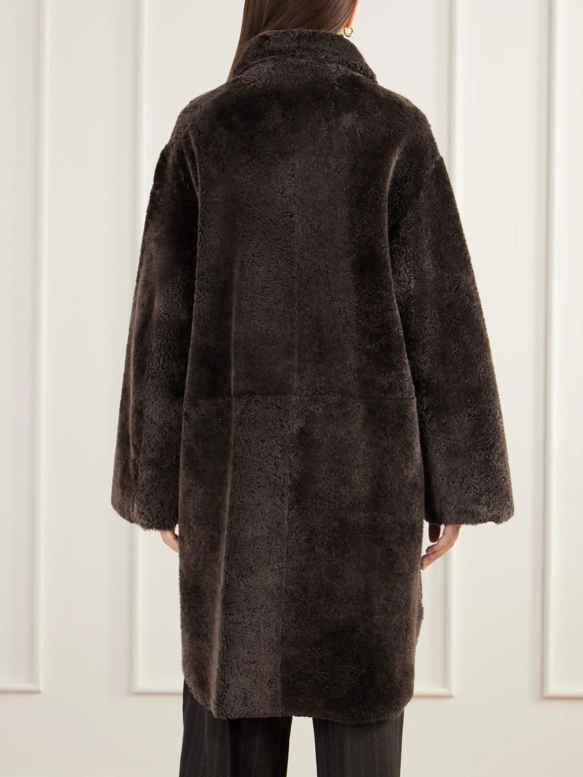 ARMA Zoey Reversible Shearling And Leather Coat