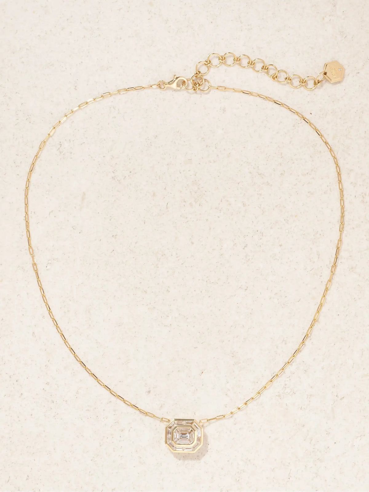 Illusion 18-karat Gold Diamond Necklace
