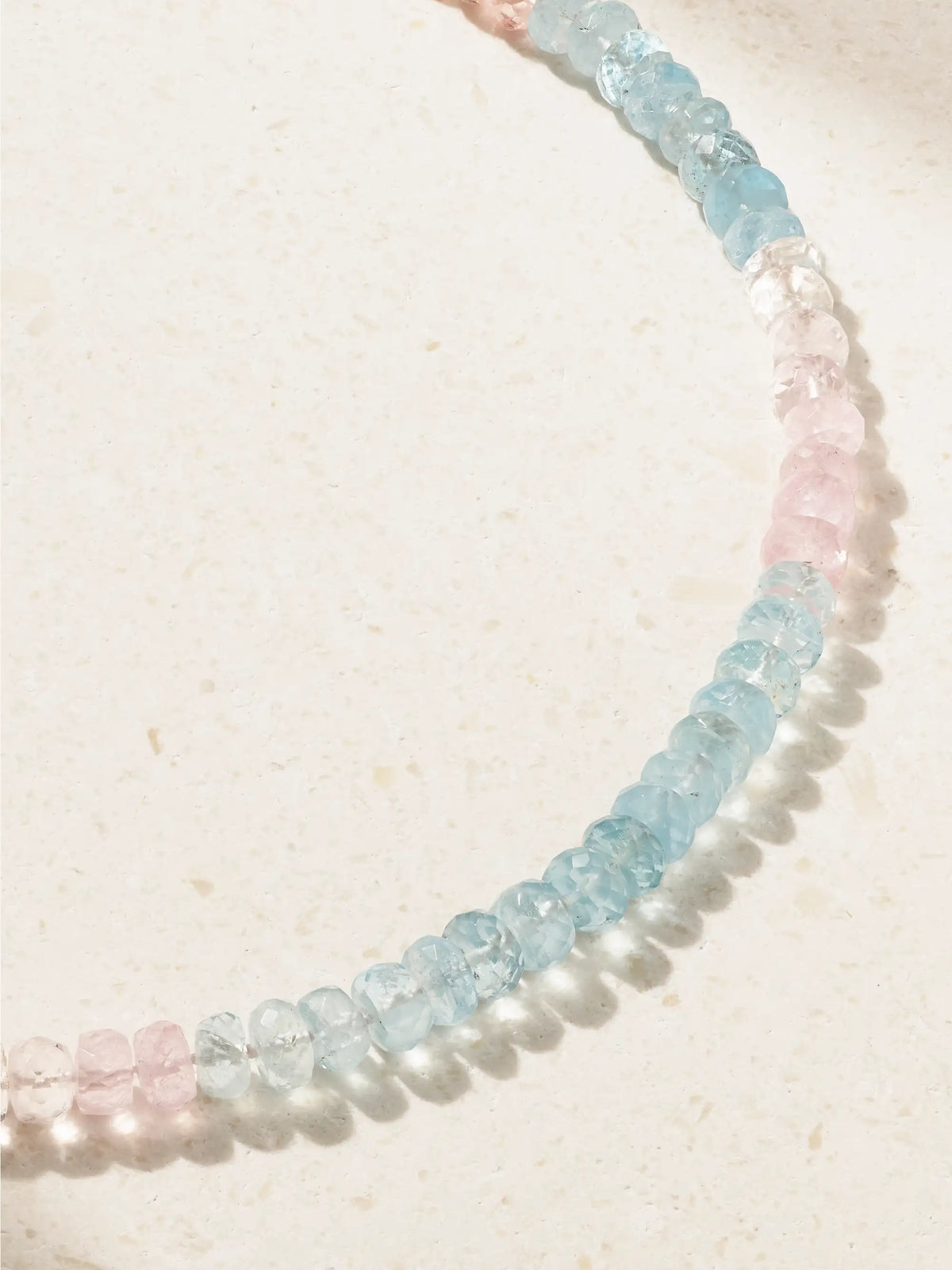Gold Morganite Necklace