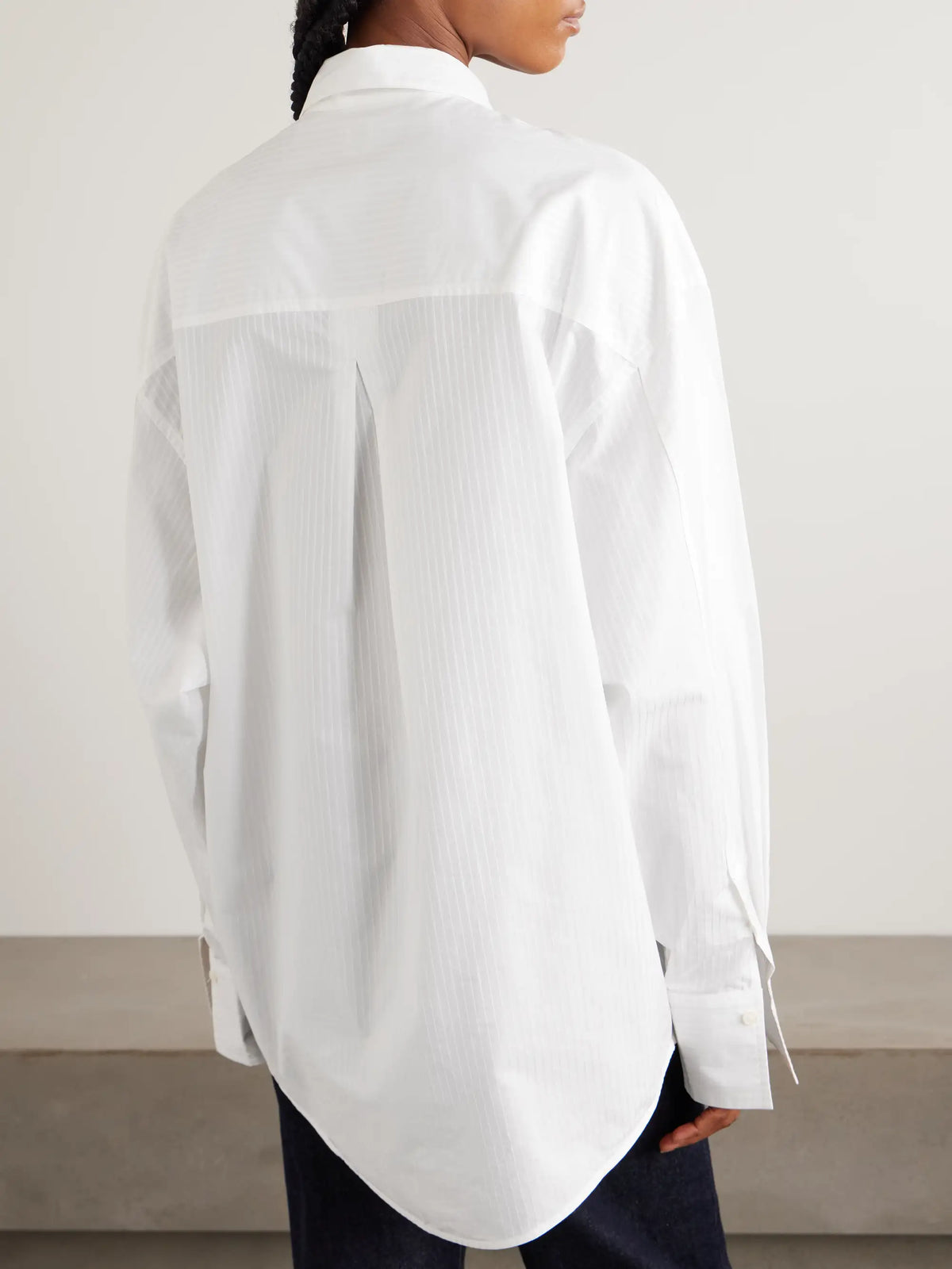 TOTEME Striped Cotton Shirt