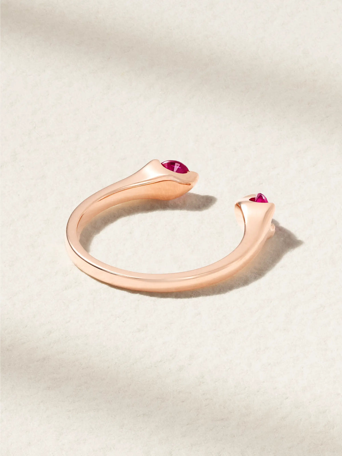 18-karat Rose Gold Ruby Ring