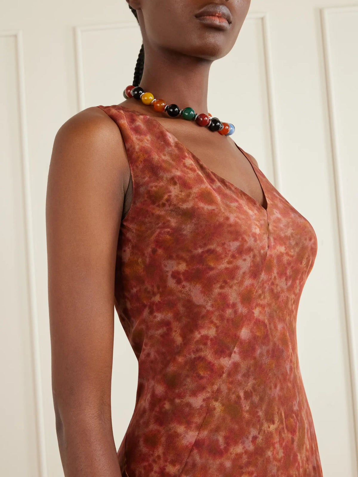Irina Silk-chiffon Maxi Dress