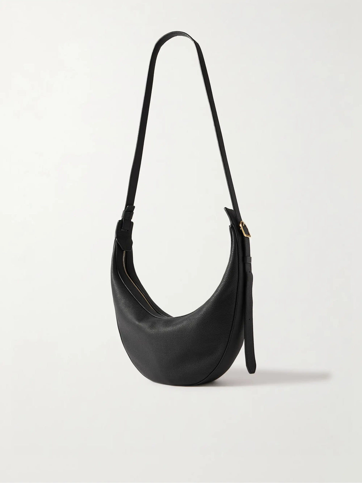 Augustina Small Textured-leather Shoulder Bag