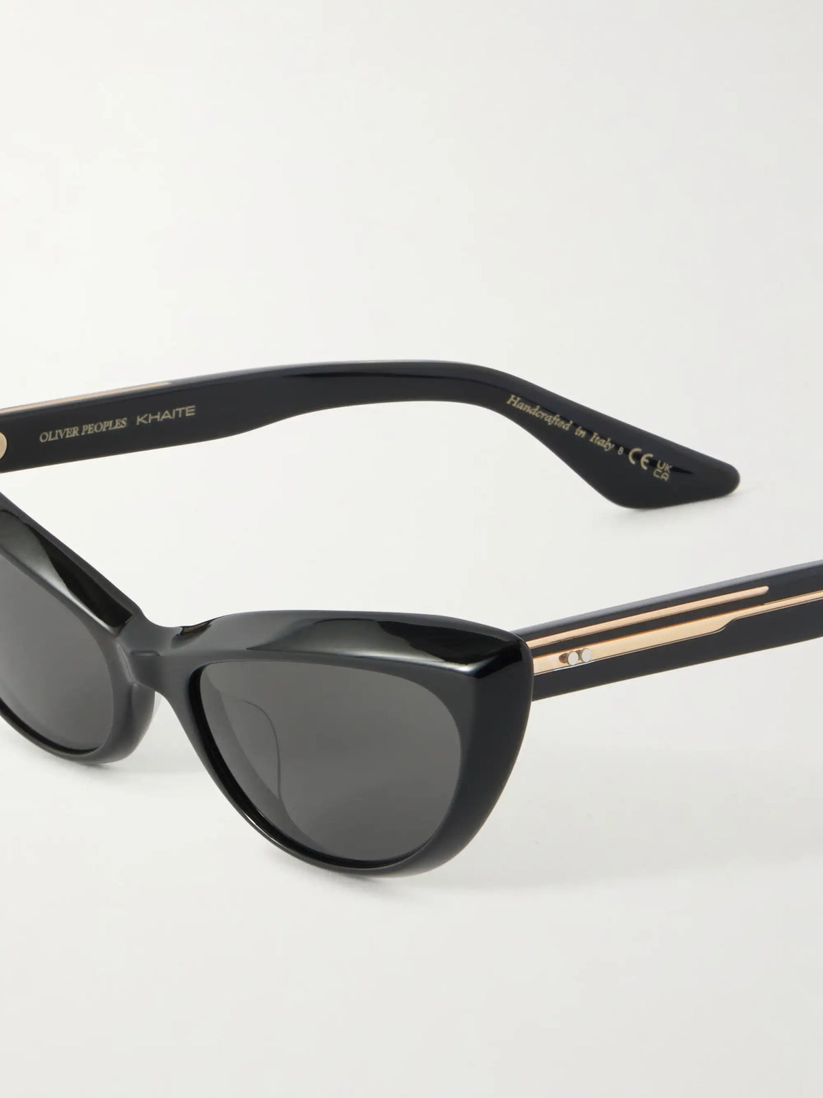 + Khaite 1963c Cat-eye Acetate Sunglasses