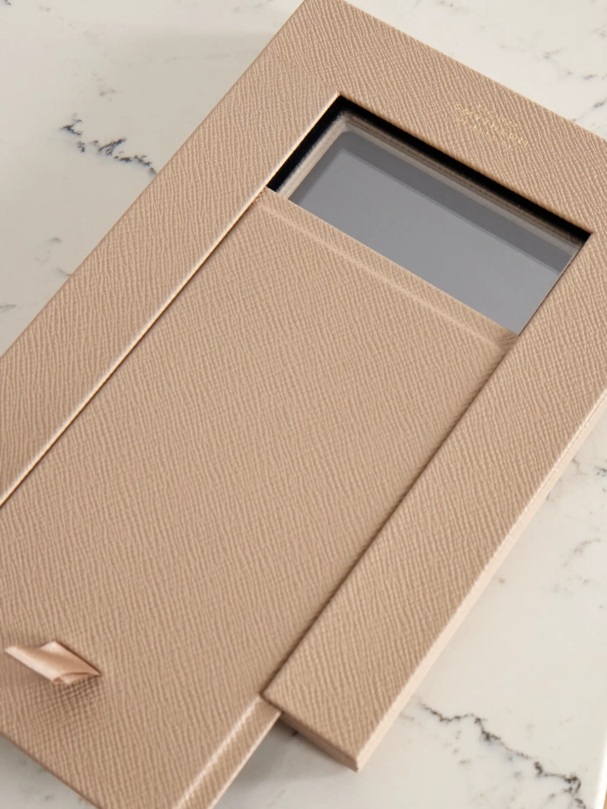 Panama Textured-leather Picture Frame