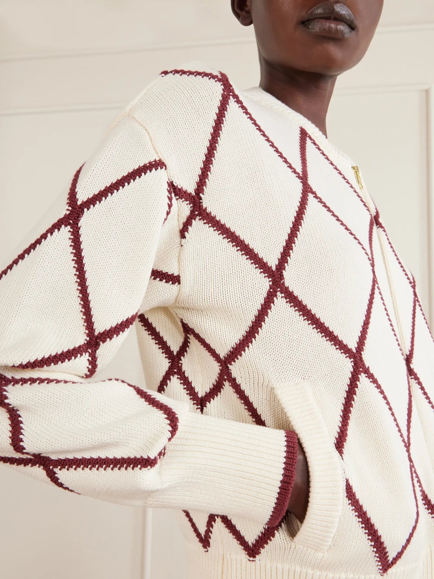 Nile Cotton Knitted Jacket