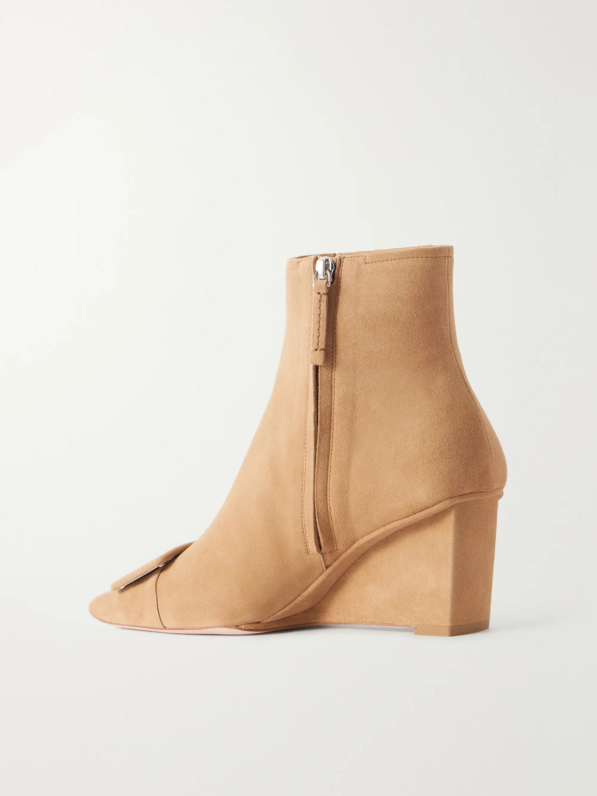 Roger Belle Vivier 60 Suede Ankle Boots