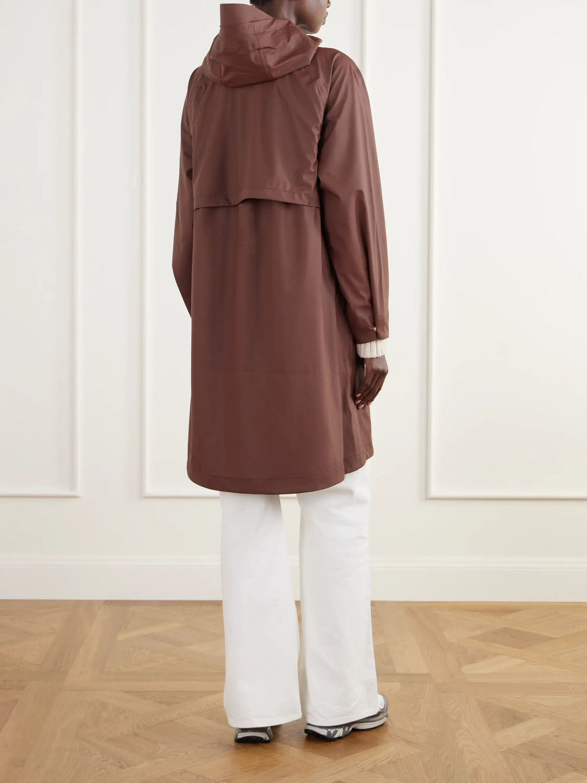 Varley Tovera Hooded Laminated-shell Jacket