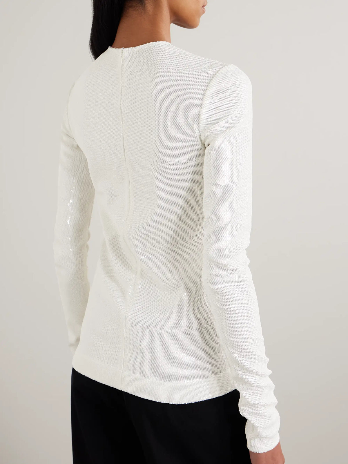 TOTEME Sequined Mesh Top