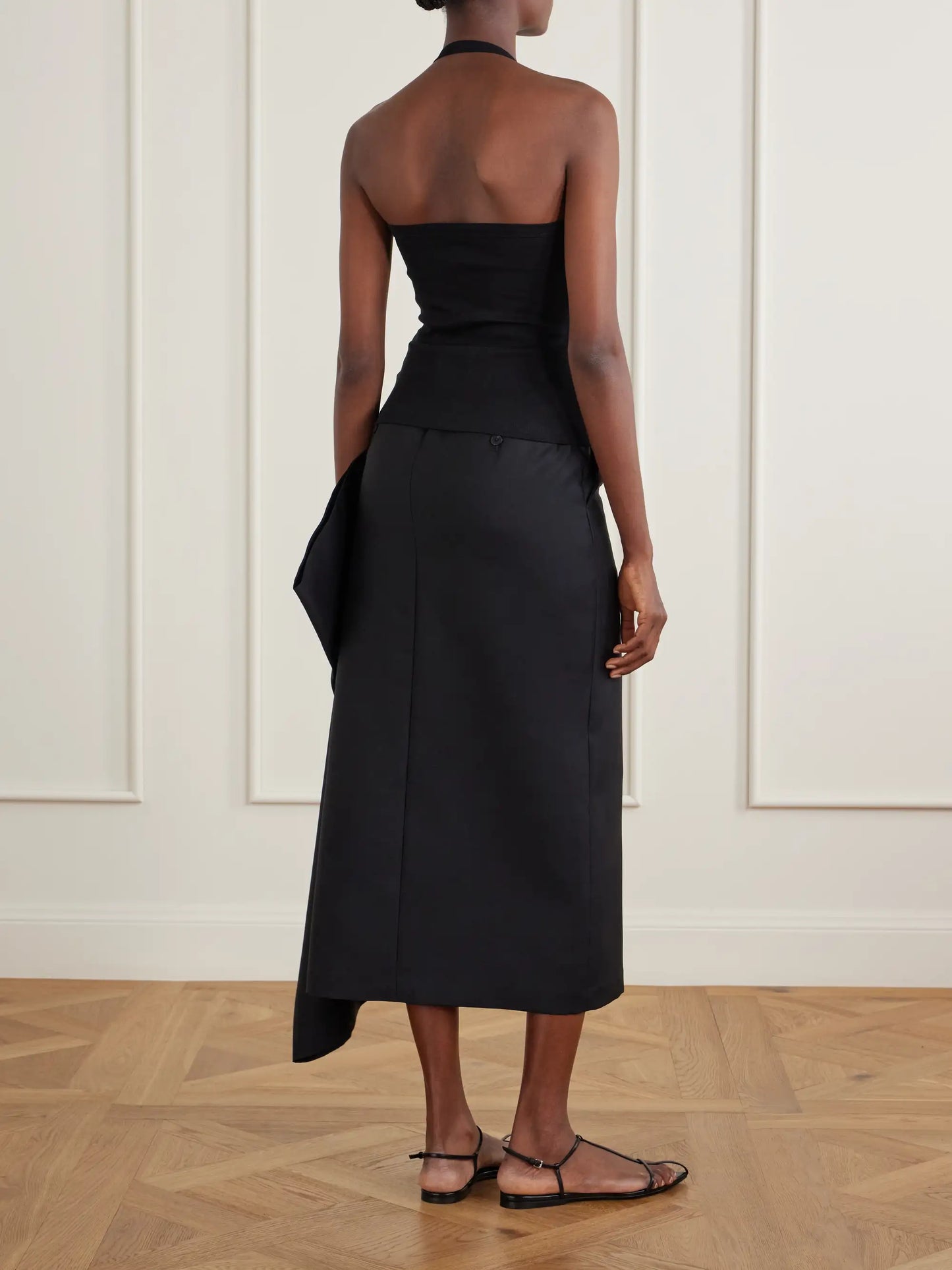 Olivia Flowy Lyocell Maxi Skirt