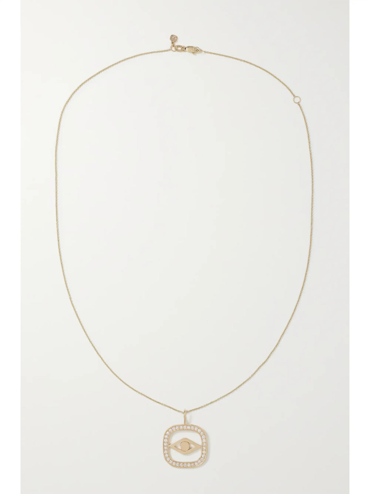 Sydney Evan 14-karat Gold Diamond Necklace
