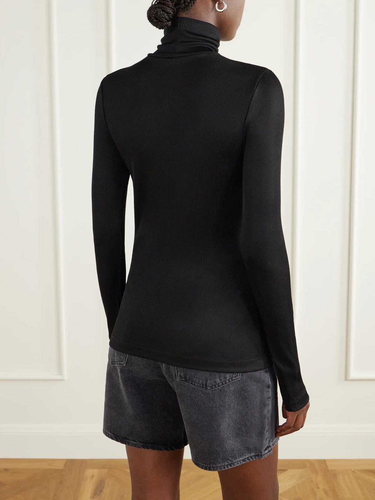AGOLDE Delphi Ribbed Stretch T-shirt