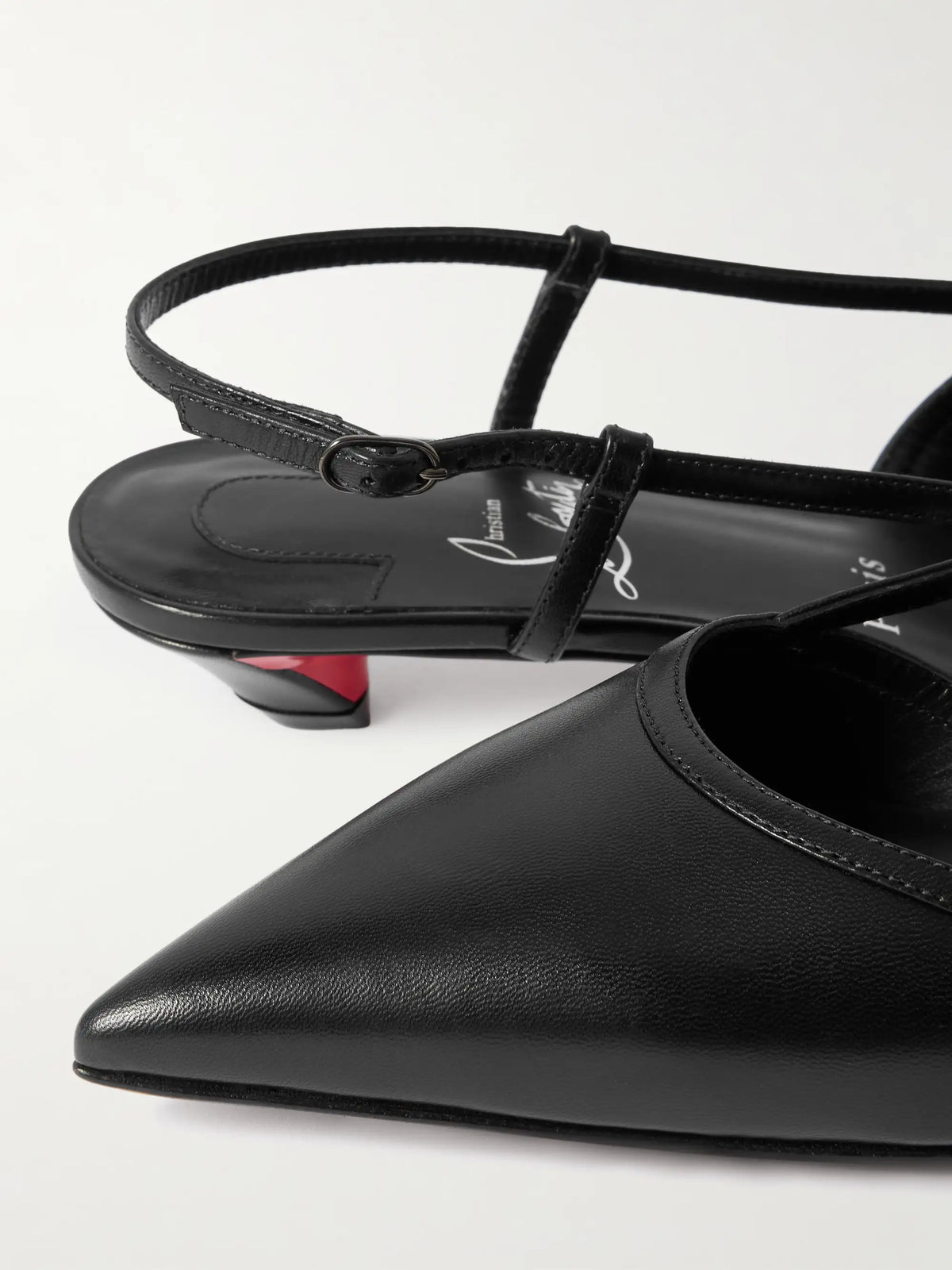 Miss Z Slingina 25 Leather Slingback Pumps