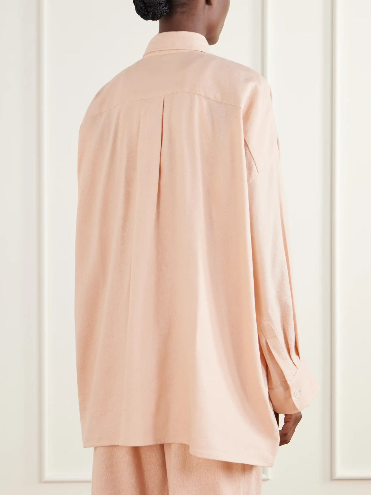 Marrakshi Life The Oversized Cotton Oxford Shirt