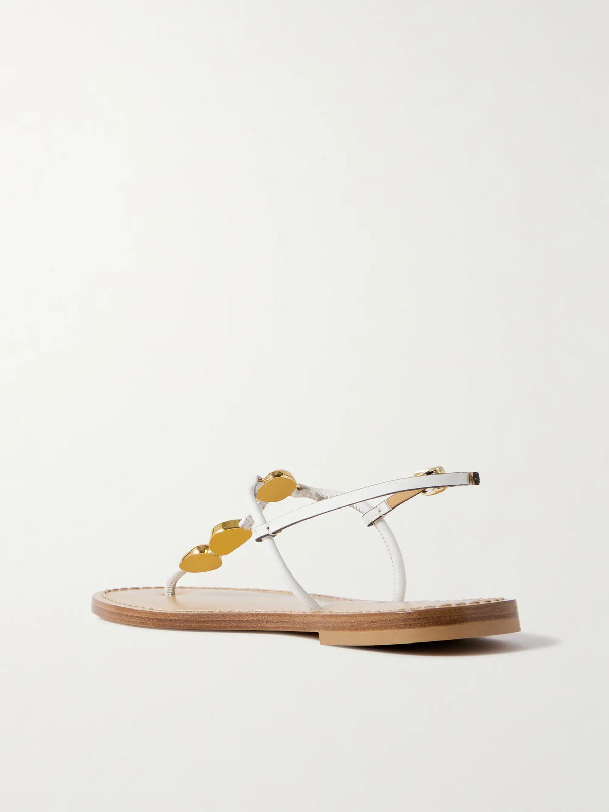 The Nairobi Embellished Leather Sandals