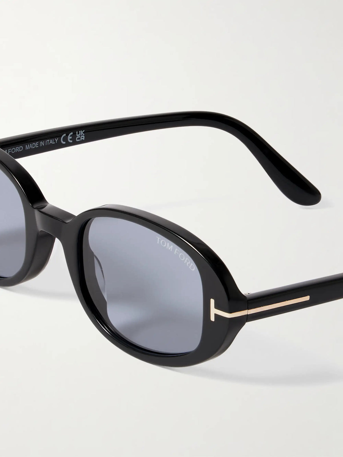 Iggy Oval-frame Acetate Sunglasses