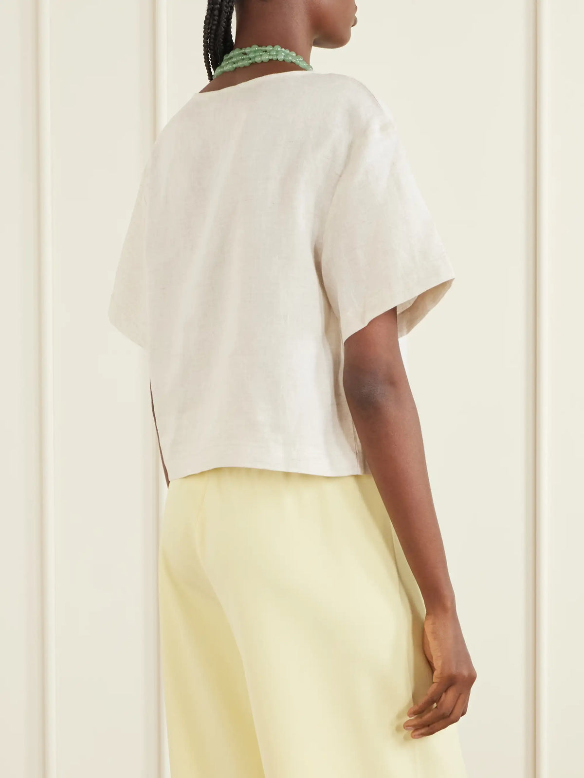 Ava Linen Blouse