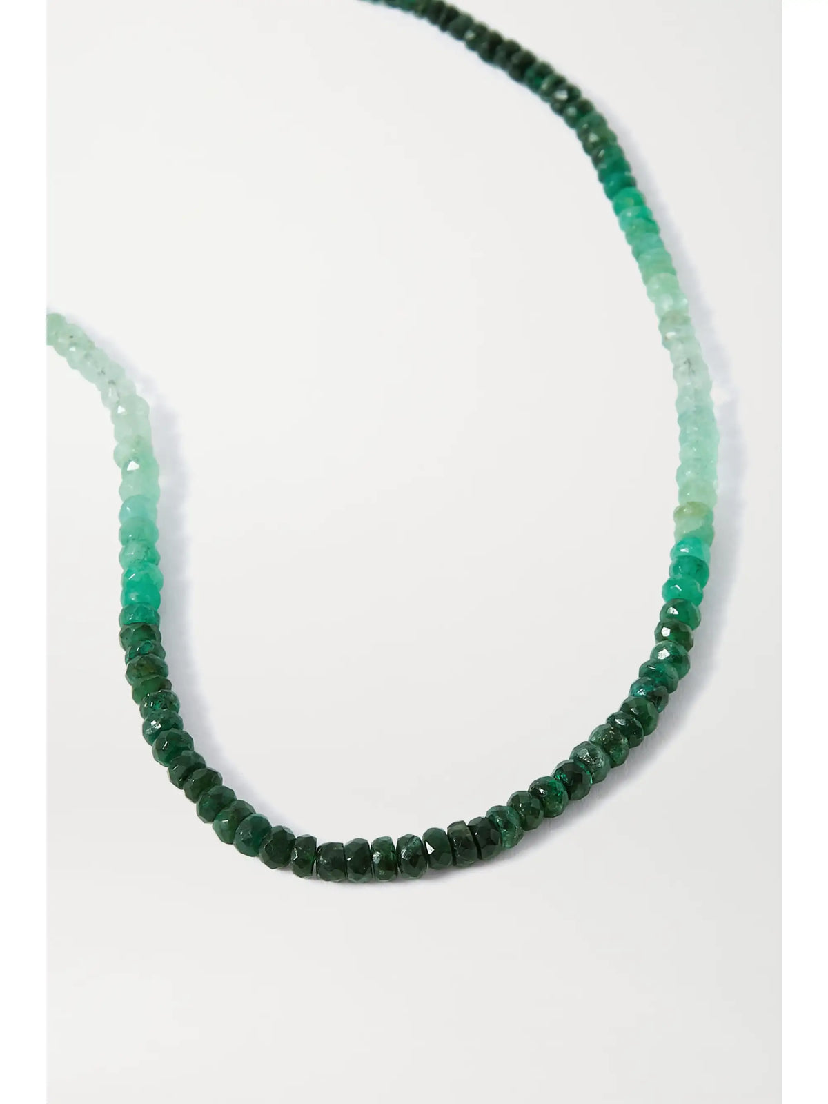 Gold Emerald Necklace