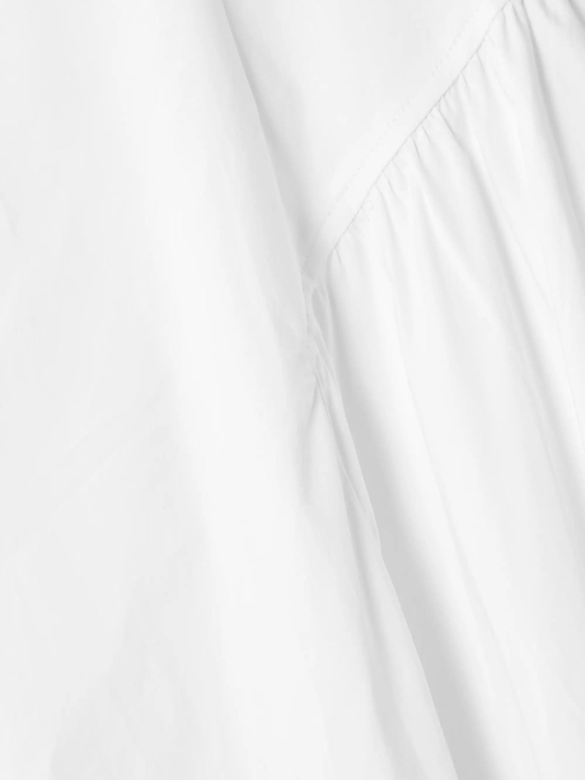 Gwen Paneled Pleated Cotton-blend Poplin Midi Dress