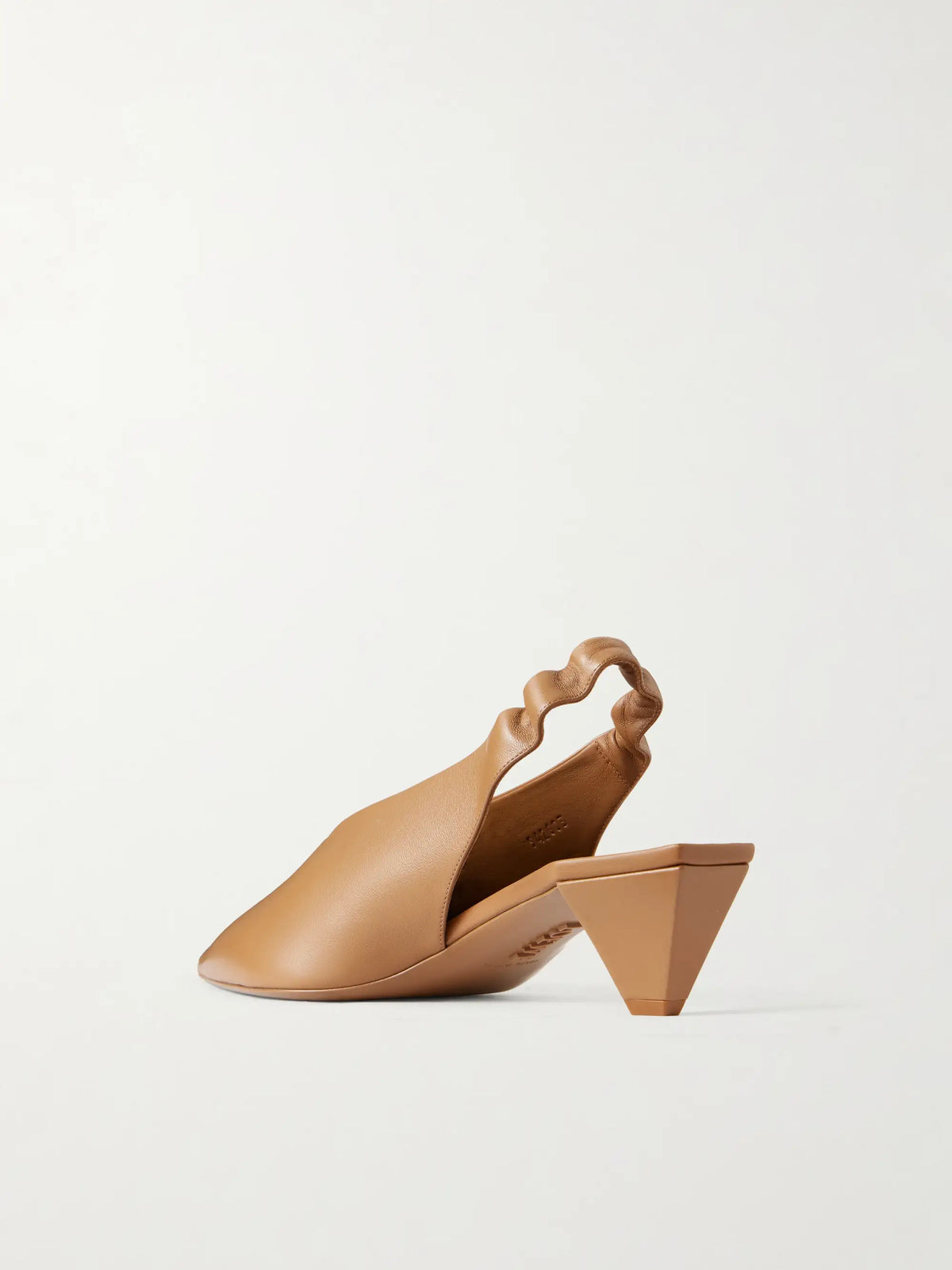 Origami 45 Leather Slingback Pumps